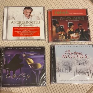 4 Original Christmas cd, still sealed